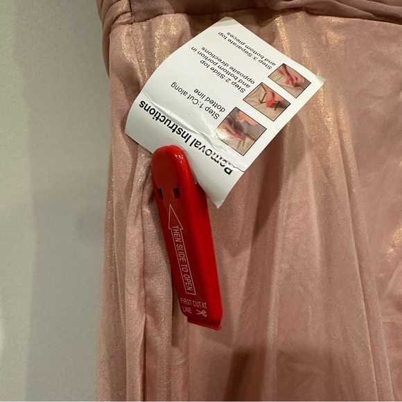 MAC DUGGAL | IRIDESCENT ONE SHOULDER ROSETTE BALL GOWN #49252 - Picture 9 of 14